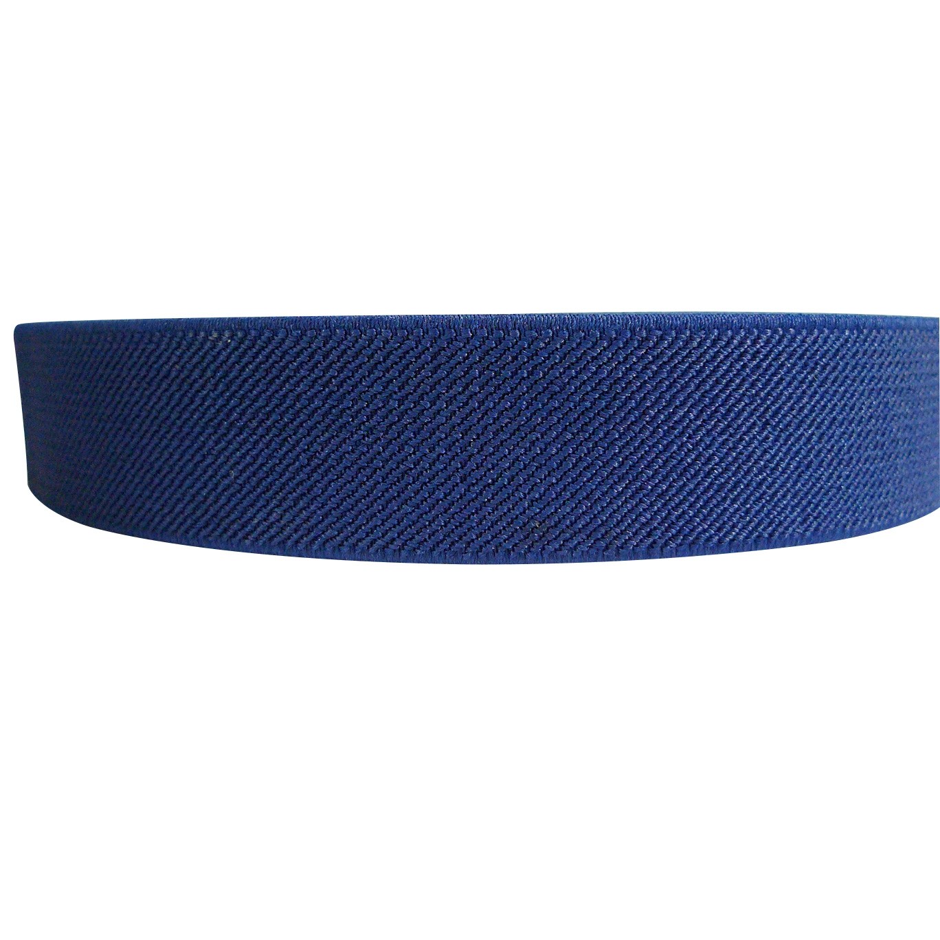 12 Meters 1" 25mm Solid Navy Blue Color Suspender Elastic Webbing Wholesale
