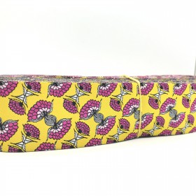 10 meters 1.5" 38mm Splendid Spring Flower European Jacquard Ribbon For Dog Collar