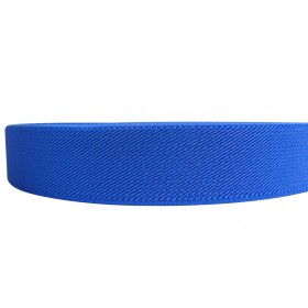 12 Meters 1" 25mm Solid Royal Blue Color Suspender Elastic Webbing Wholesale