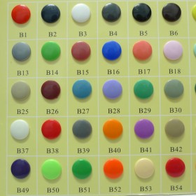 200 Sets Glossy Round KAM T5 Snap Buttons 60 Colors Available in Stock