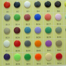 200 Sets Glossy Round KAM T5 Snap Buttons 60 Colors Available in Stock